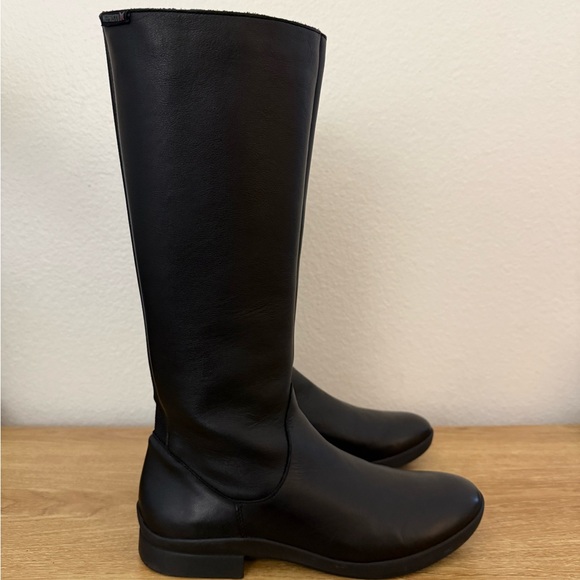 Mephisto Sonka Black 7800 Knee-High Waterproof Leather Boots Size 10 - Picture 4 of 16